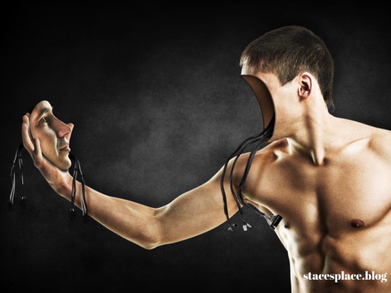 Man talking to his own face man-845847 Image by Comfreak from Pixabay