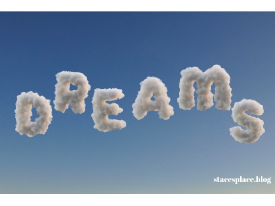 The word "dreams" as clouds. dream-4827288 Image by Biljana Jovanovic from Pixabay